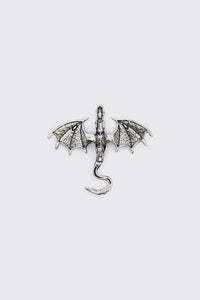 Dangerfield NZ - Dragon Brooch - purple