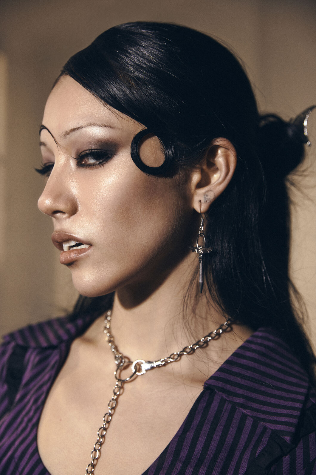 Dangerfield NZ - Bat Dagger Earrings - silver