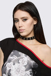 Dangerfield NZ - Skull Stud Choker - black