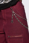 Dangerfield NZ - Spiders Jean Chain - silver