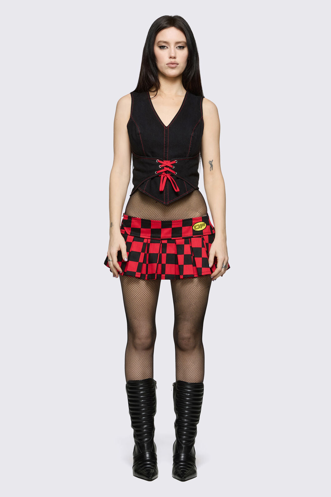 Dangerfield NZ - Micro Fishnet Tights - black