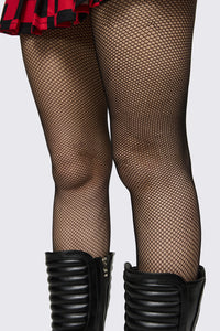 Dangerfield NZ - Micro Fishnet Tights - black
