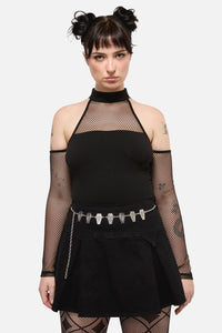 Dangerfield NZ - Coffin Chain Belt - silver