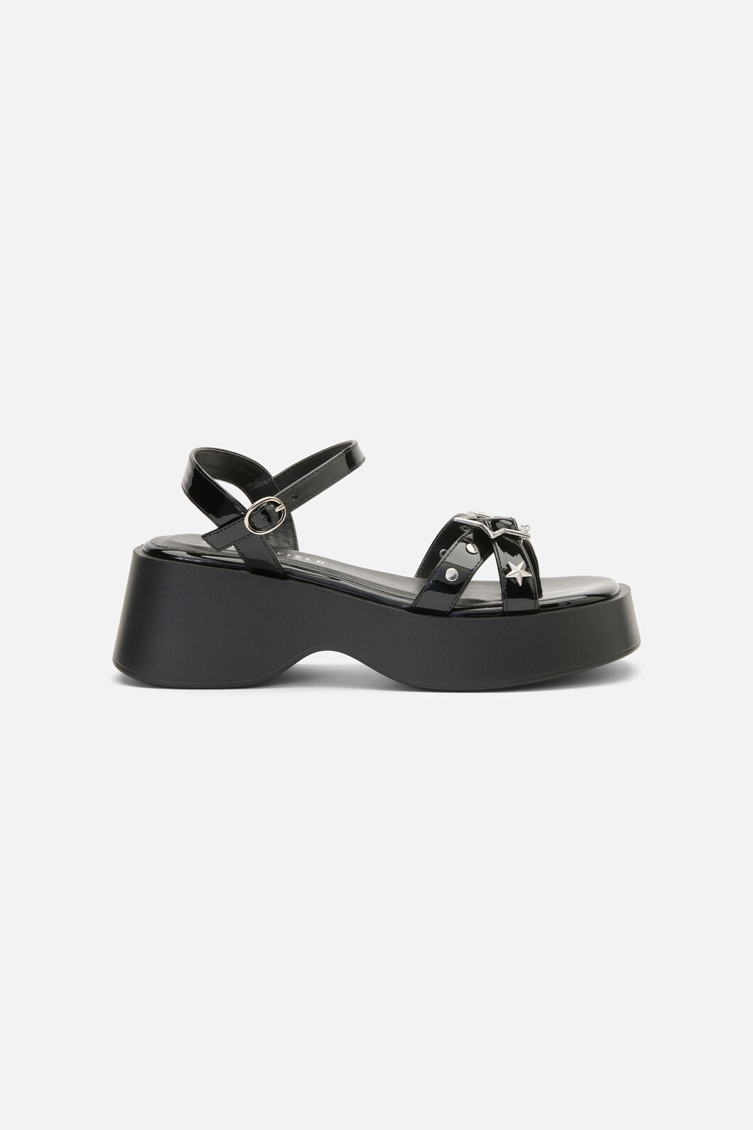 Dangerfield NZ - Charming Platform Sandals - black
