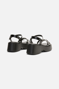Dangerfield NZ - Charming Platform Sandals - black