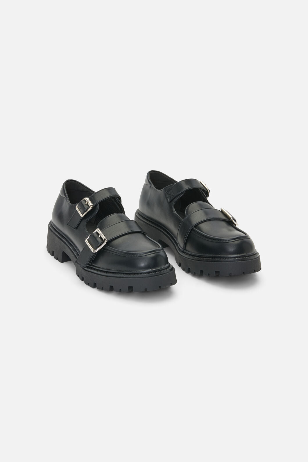 Dangerfield NZ - Loafer Buckle Mary Jane Shoe - black