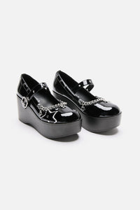 Dangerfield NZ - Sweet Star Mary Janes - black