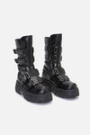 Dangerfield NZ - Strap & Stud Moto Boot - black