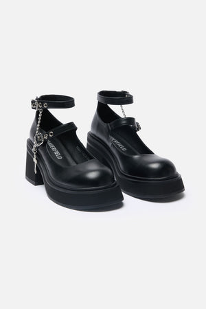 Dangerfield NZ - Cross Charm Mary Jane - black