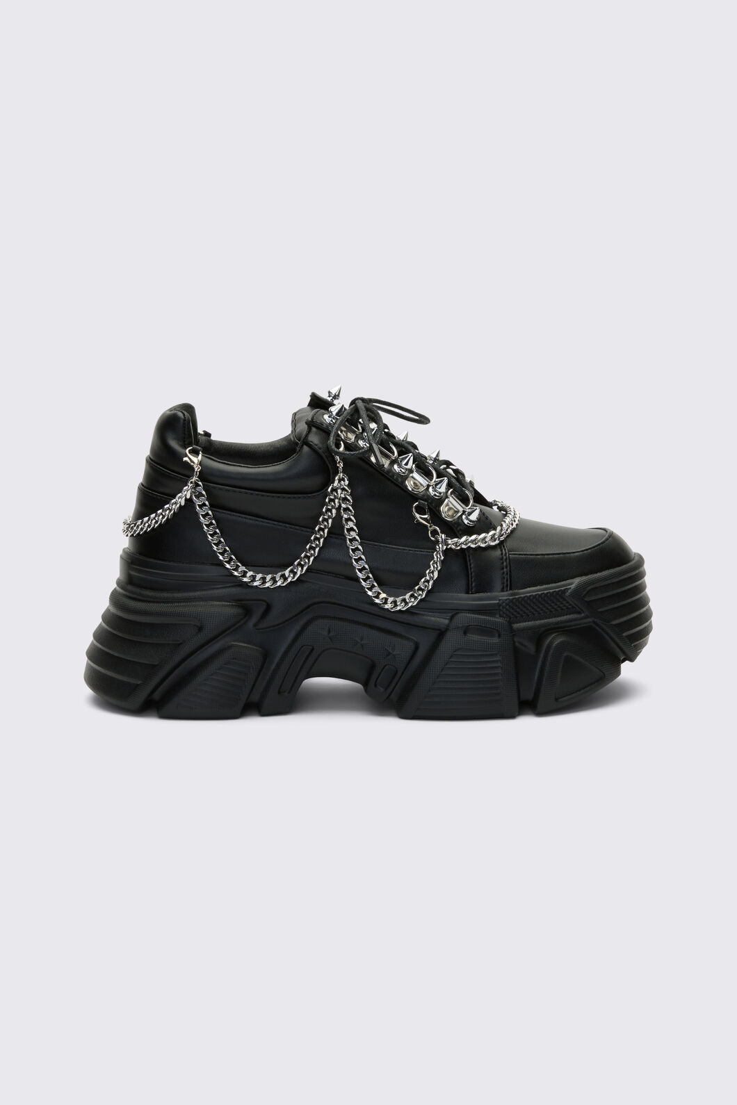 Dangerfield NZ - Black Chained Sneakers - black