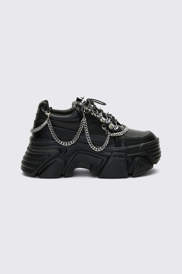 Dangerfield NZ - Black Chained Sneakers - black