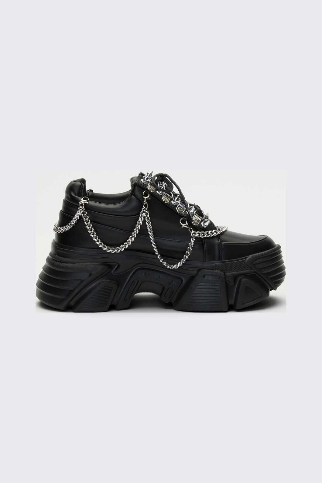 Dangerfield NZ - Black Chained Sneakers - black