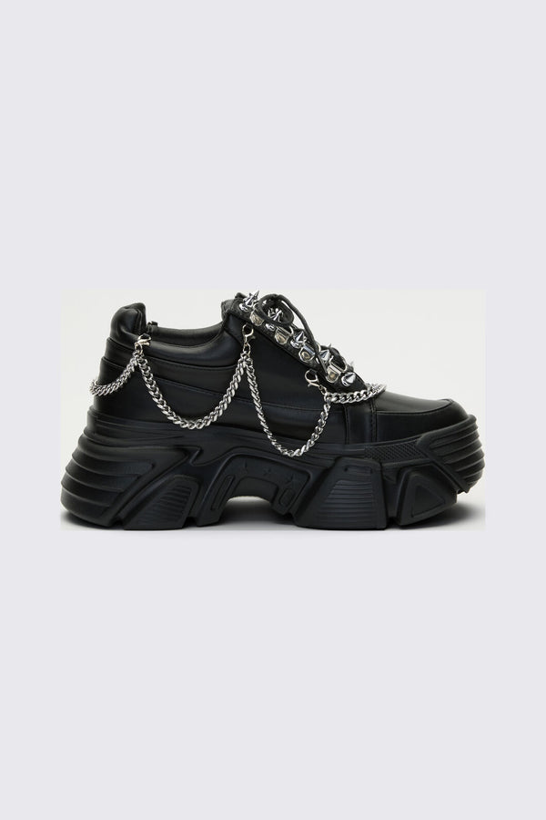Dangerfield NZ - Black Chained Sneakers - black