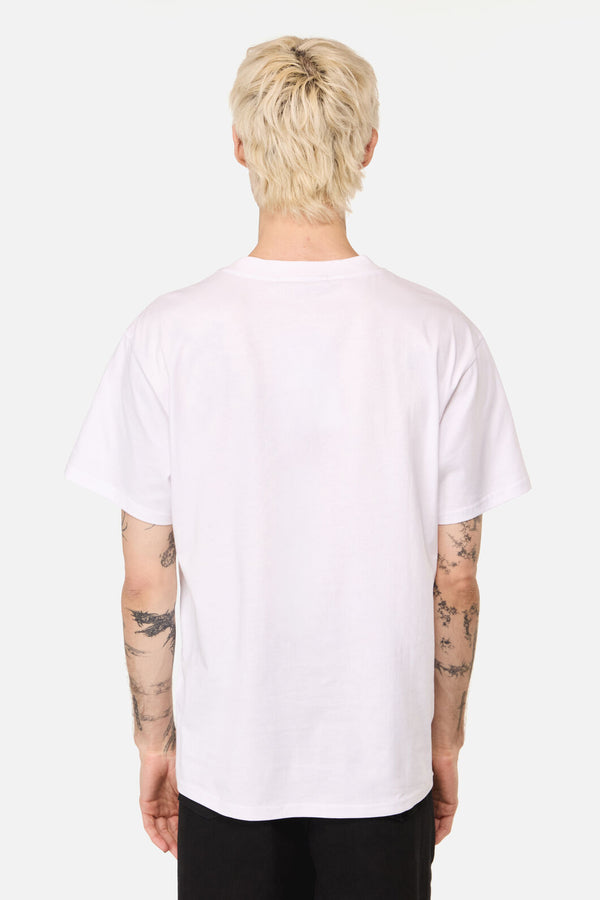 Pulp Kitchen - Dumb People Unisex Tee - white