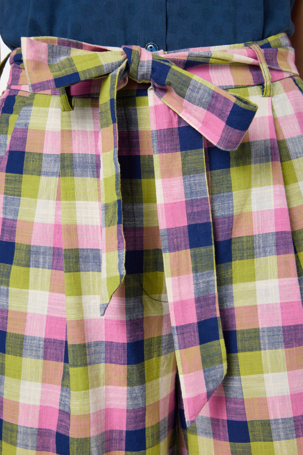 Princess Highway - Cassie Check Culotte - blue-multi