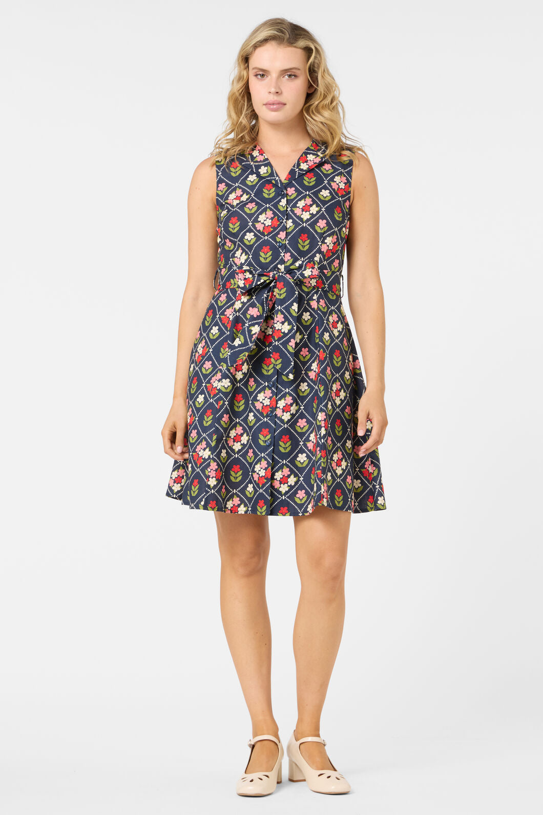 Princess Highway - Judy Collar Mini Dress - navy