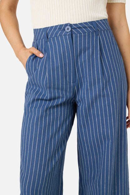Princess Highway - Frankie Pinstripe Pant - navy