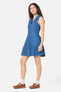 Princess Highway - Carrie Denim Pinny - blue-denim