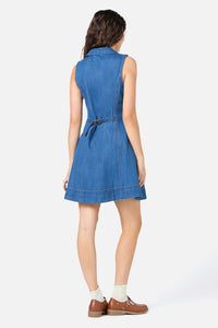 Princess Highway - Carrie Denim Pinny - blue-denim