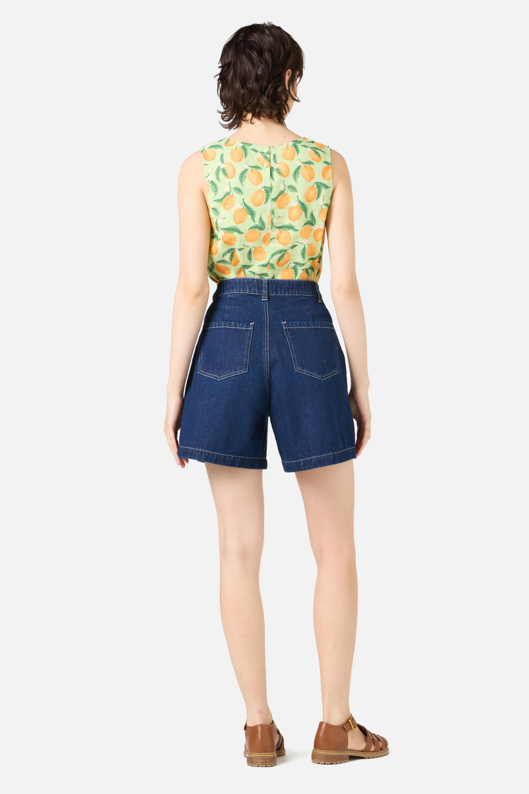 Princess Highway - Reece Denim Short - dark-denim