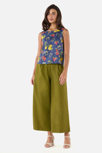 Princess Highway - Carla Picnic Shell Top - navy