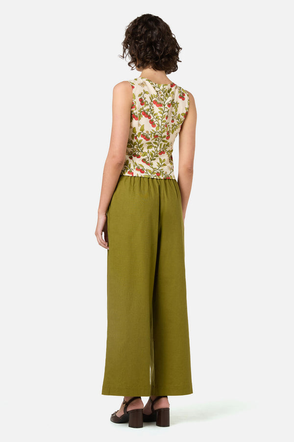 Princess Highway - Cherry Tomatoes Corset Top - cream