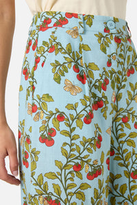 Princess Highway - Cherry Tomatoes Relaxed Pant - blue