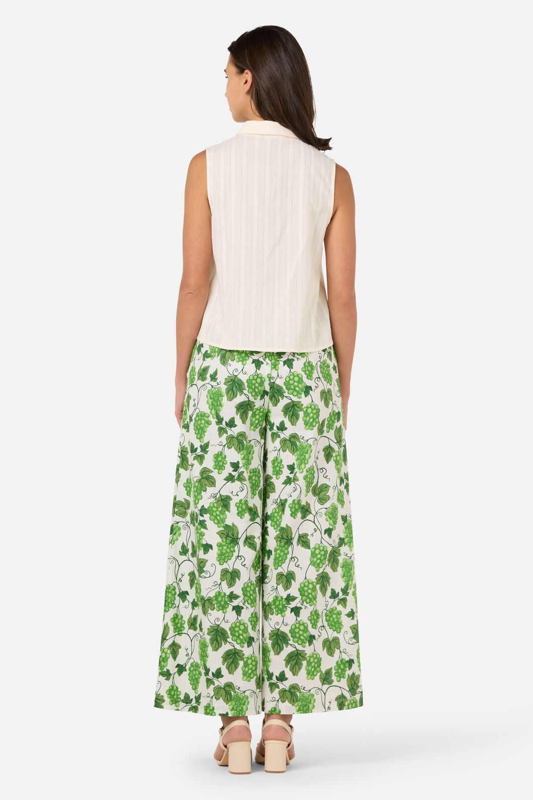 Princess Highway - Carter Sleeveless Blouse - cream