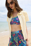 Princess Highway - Anastasia Broderie Blouse - lemon