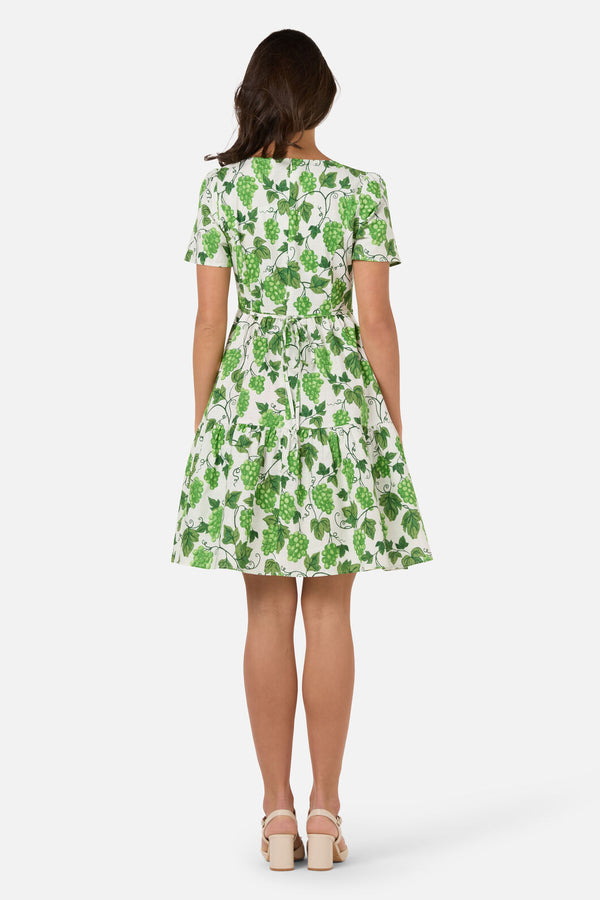 Princess Highway - Grape Vine Mini Dress - green