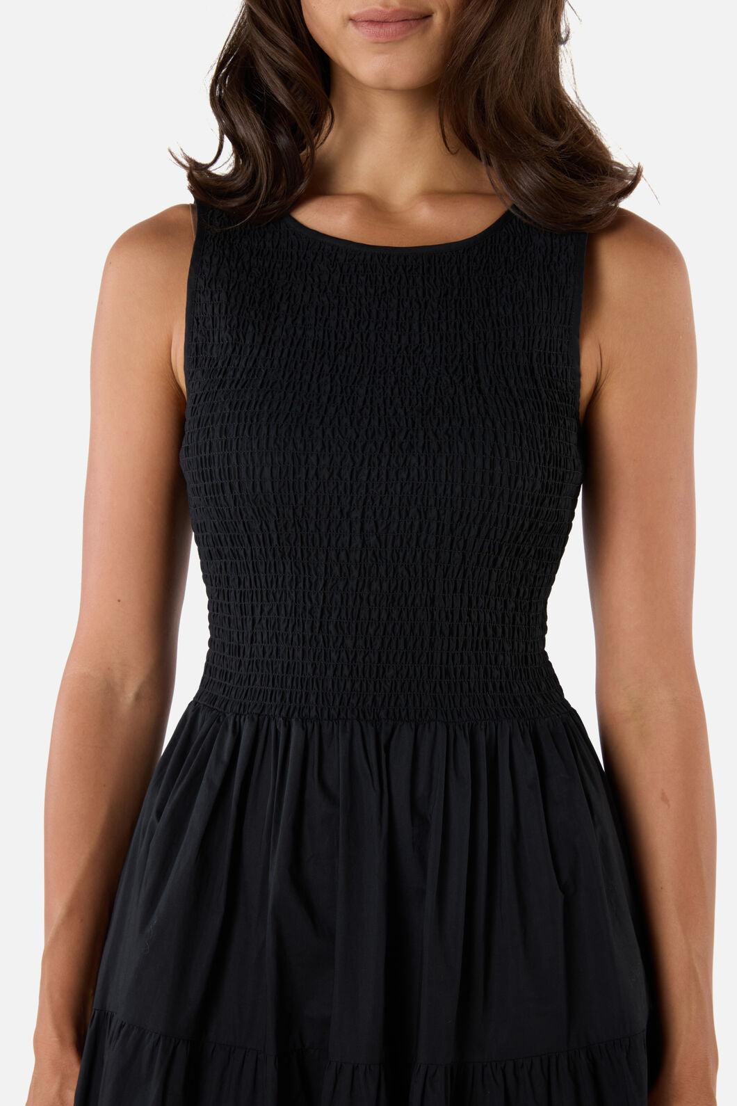 Princess Highway - Avril Shirred Midi Dress - black