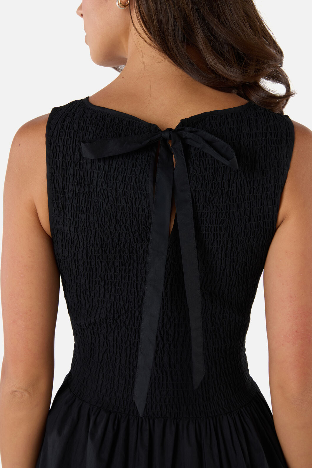 Princess Highway - Avril Shirred Midi Dress - black