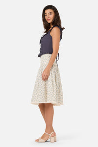 Princess Highway - Elsie Sweet Corset Top - bluestone