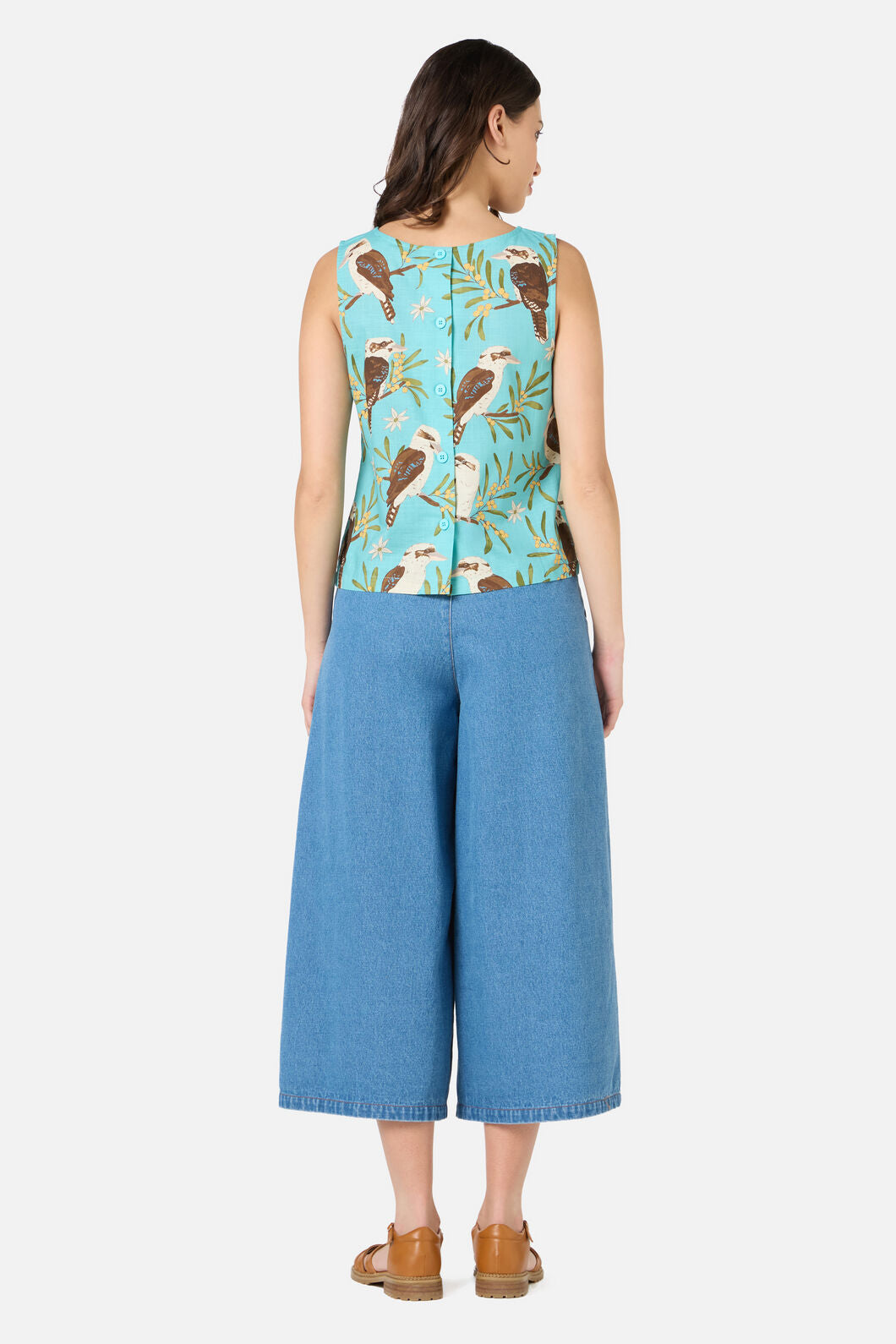 Kookaburra Sleeveless Top – Dangerfield NZ