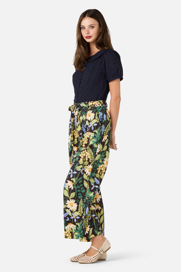 Princess Highway - Lorelei Sweet Blouse - navy