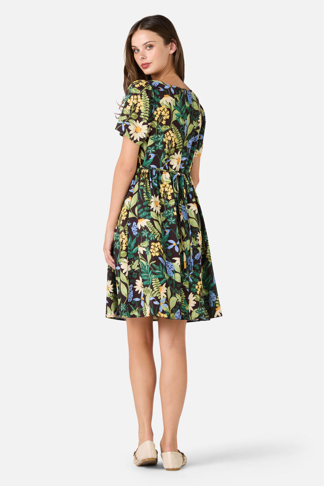 Princess Highway - Tiana Tree Frog Smock Dress - brown