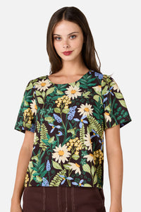 Princess Highway - Tiana Tree Frog ShortSleeveTop - brown