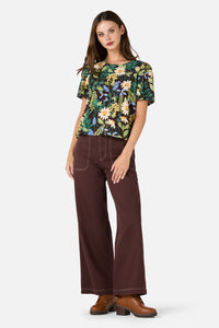 Princess Highway - Tiana Tree Frog ShortSleeveTop - brown