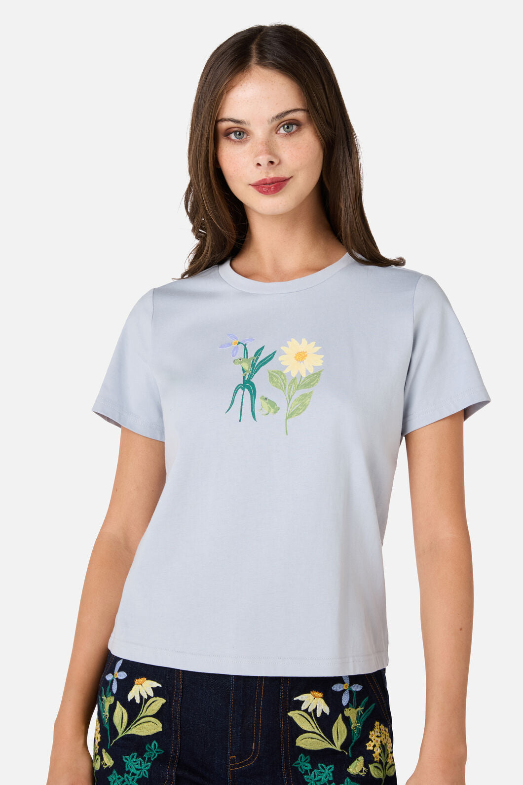 Tree Frog Printed Tee – Dangerfield NZ
