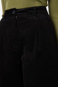 Princess Highway - Noni Tapered Cord Pant - black