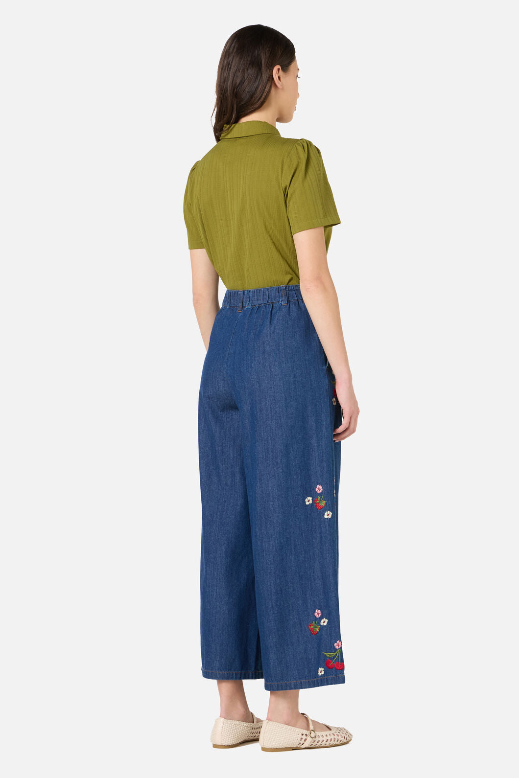 Princess Highway - Lee Short Sleeve Blouse - olive