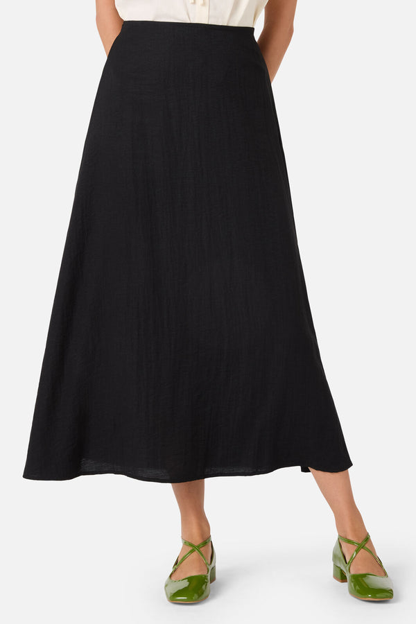 Princess Highway - Mindy A-Line Midi Skirt - black