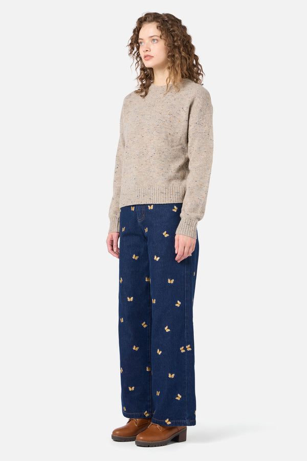 Princess Highway - Miller Wool Blend Jumper - stone