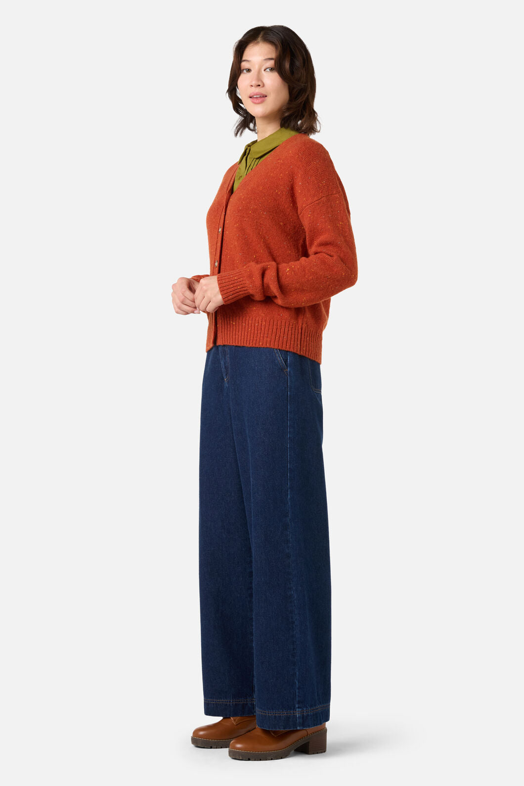 Princess Highway - Miller Cardigan - orange