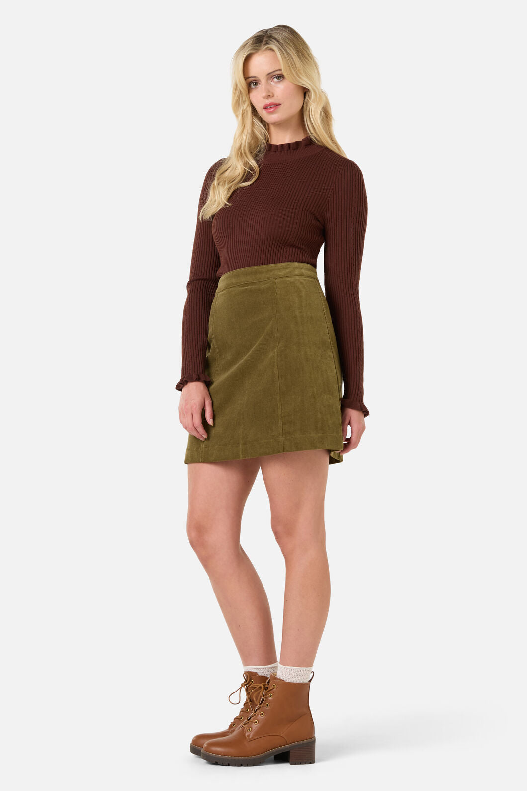 Princess Highway - Odessa Knit Top - chocolate