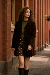Princess Highway - Delilah Cord Mini Skirt - chocolate