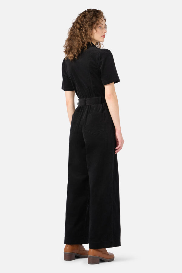 Princess Highway - Demi Cord Jumpsuit - black