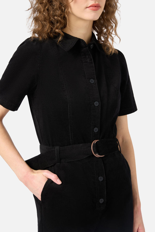 Princess Highway - Demi Cord Jumpsuit - black