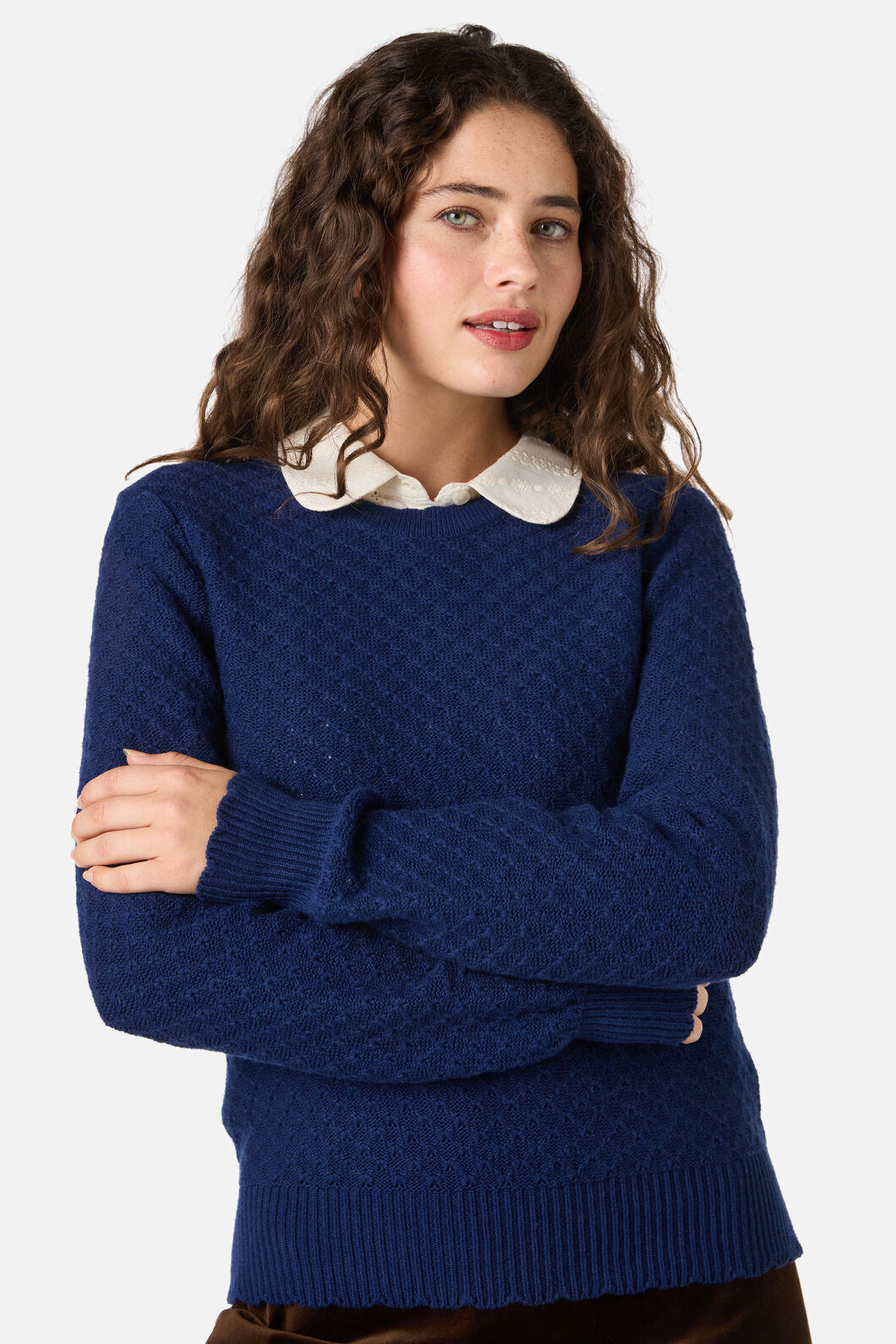 Princess Highway - Paige Wool Blend Jumper - navy