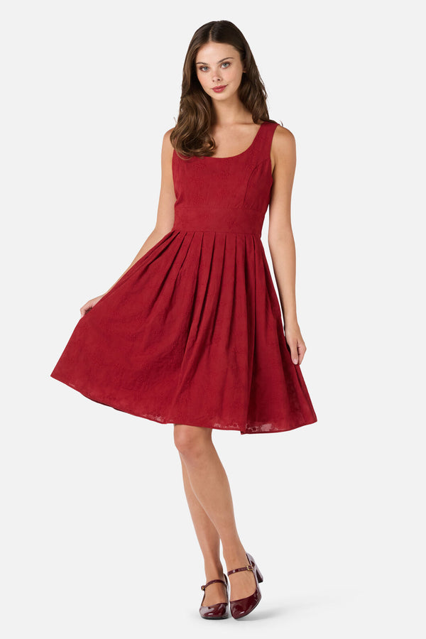 Princess Highway - Helena Bow Back Dress - red